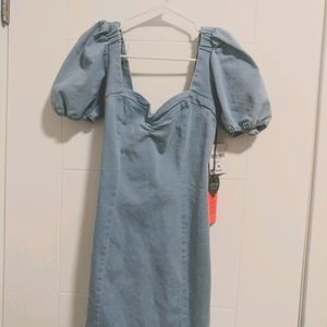 Forever 21 Vintage Light Blue Dress